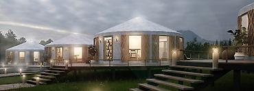 Продажа отелей и хостелов: ТУРИЗМ. Принимаем заказы домики любой сложности для туризма. эко — 13