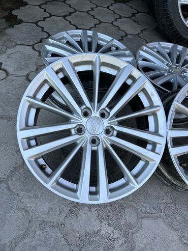 Диски: Литые Диски R 17 Subaru, Комплект, отверстий - 5, Б/у — 8