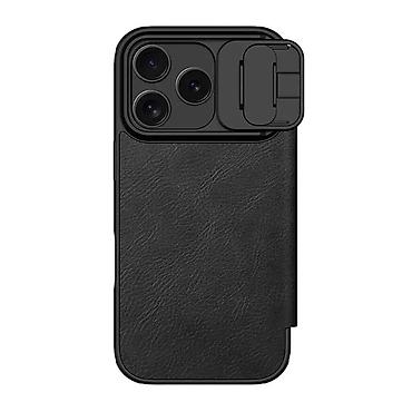Maske i futrole za telefone: Futrola NILLKIN QIN Pro za iPhone 17 Pro (6.3) crna. Kataloški broj — 1