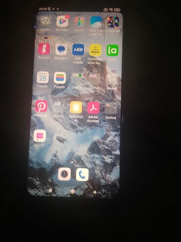 Xiaomi: Xiaomi Redmi Note 8T, 64 GB, rəng - Göy, 
 Qırıq, Düyməli, Barmaq izi