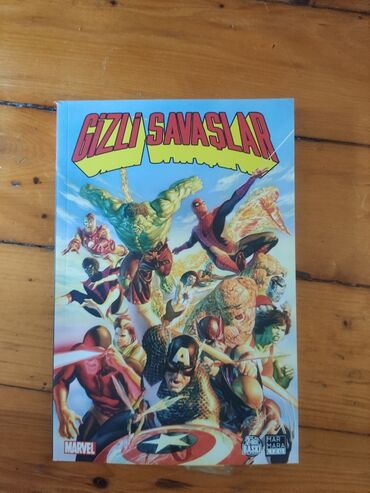 Marvel kainatından "Gizli Savaşlar" adlı bu komiks kitabı, super