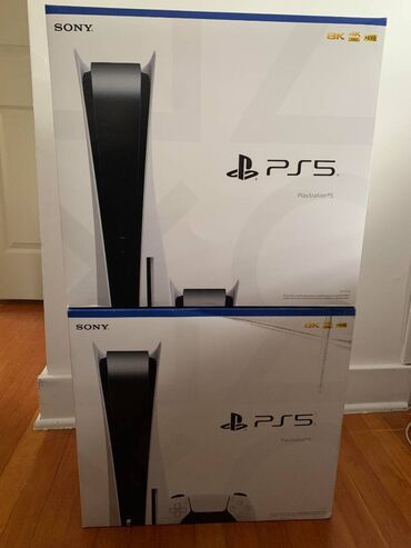 PS5 (Sony PlayStation 5): Bagli Qutu 2eded eldedir