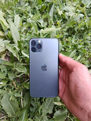iphone se 4 2025 цена бишкек: IPhone 11 Pro, Колдонулган, 256 ГБ, Space Gray, Каптама, 70 %