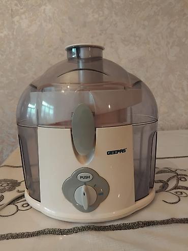 geepas: Geepas şirəçıxaran - Marka/model: Geepas juicer - Korpus: ağ rəngli — 1