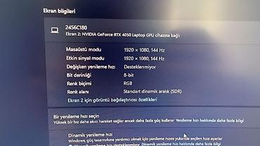 комп: İzoly 24" əyri oyun monitoru - Ekran: 24 düym, əyri panel - Göstərmə — 4
