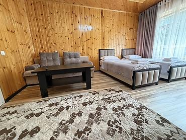 чон: Светлая квартира в селе Чон Сары Ой (Долинка) отель Евразия - — 5