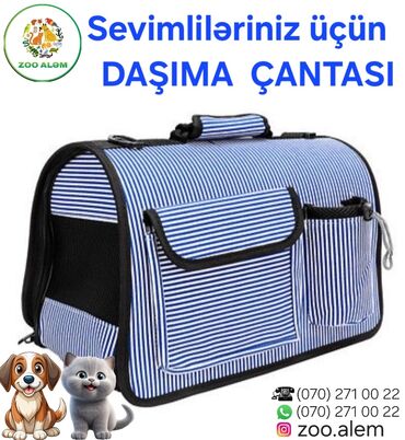 it ucun evler: Daşıma çantası (pişik və it üçün) Pişik və itləriniz üçün həm dəbli
