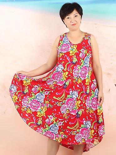 Платья: Разлетайки Ткань штапель Производство:Гуанчжоу,Фабричный Китай На — 10