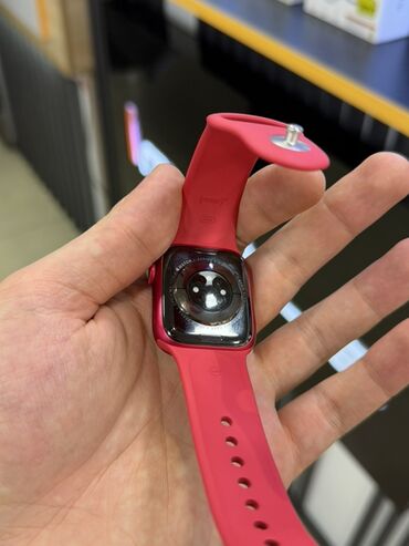 Smart saatlar: Smart saat, Apple, Sensor ekran, rəng - Qırmızı -da lalafo.az — 7 Smart saatlar: Smart saat, Apple, Sensor ekran, rəng - Qırmızı — 7