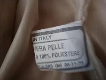 Kožne jakne: Jelenjak zaping, italija, veličina l | prelepa jakna koža- jelenjak — 11