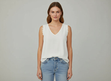 Topy: Vero Moda, Top damski, rozmiar S