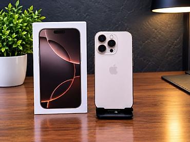 IPhone 16 Pro, 256 GB, Desert Titanium, Face ID
