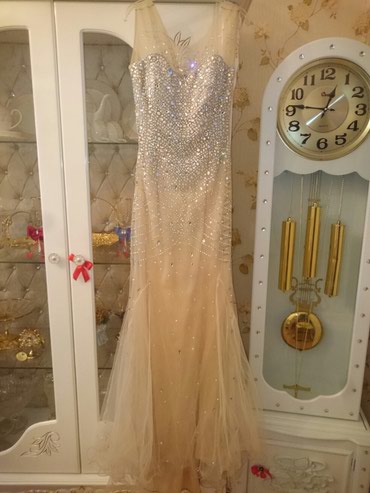 qızılı donlar: Вечернее платье, Макси, M (EU 38)