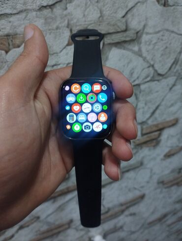 smart watch 2030: Yeni, Smart saat, Smart, Sensor ekran, rəng - Qara