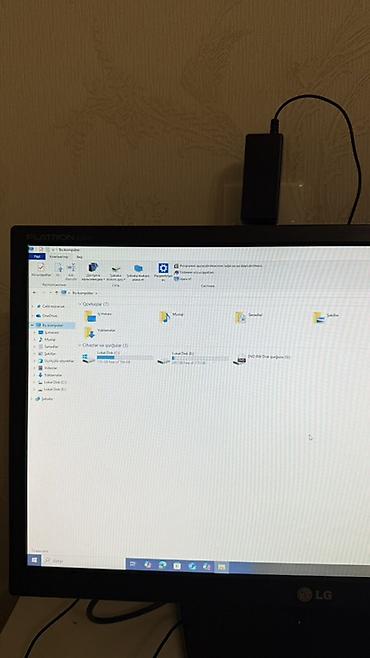Masaüstü kompüterlər və iş stansiyaları: Masaüstü kompüter seti – HP sistem bloku + LG monitor + klaviatura və — 3