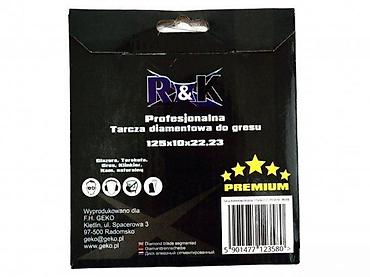Rezne i brusne ploče: R&K profesionalni dijamantski reznI disk za gres – PREMIUM - Tip — 3