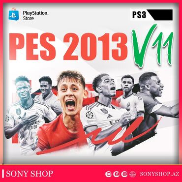 Oyun diskləri və kartricləri: PES 2013 V11 klublara endrim var