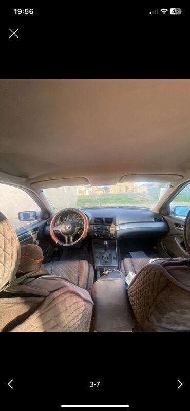 BMW: BMW 3 Series (E46) — интерьер и салон - Салон седана с тканевой — 5