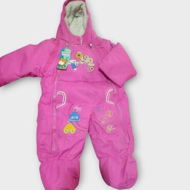 детские спортивные костюмы леопардовые: Детский зимний комбинезон BEAR NO.8 - Цвет: ярко‑розовый - Тёплая
