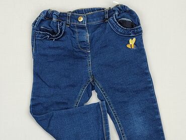 białe jeansy tommy hilfiger: Spodnie jeansowe, 1.5-2 lat, 92, stan - Idealny