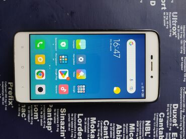 рабочий флай телефон: Redmi 4A, 16 GB, rəng - Qızılı, Sensor