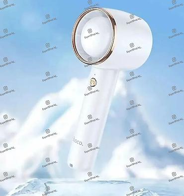 type: Портативный ручной мини-вентилятор Hoco HX21 с подставкой для телефона — 8