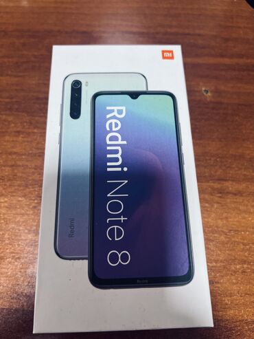 Xiaomi, Redmi Note 8, Б/у, 64 ГБ, цвет - Черный