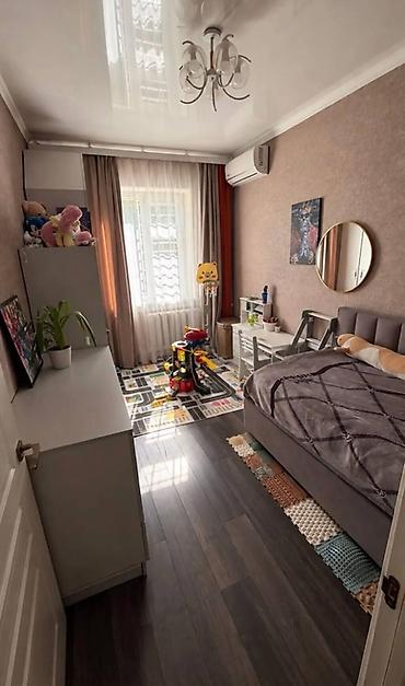 105: 3 комнаты, 61 м², Асанбай мкр 105 серия, 5 этаж, Евроремонт — 5