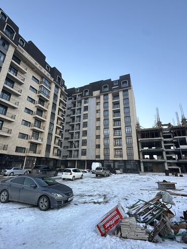 комнаты в чолпон ата: 1 комната, 55 м², Элитка, 8 этаж, ПСО (под самоотделку)