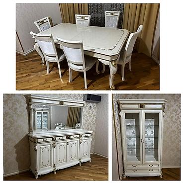Mebel: İşlənmiş, Masa və oturacaqlar, TV altlığı, Servant, Kredit yoxdur — 1