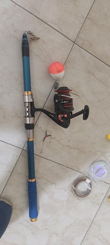 Охота и рыбалка: Balıqçılıq seti – Daiwa 300 qamış + MA7000 fırlanan çarx - Qamış — 6
