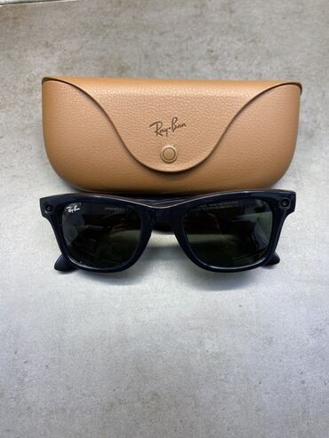 очки с камерой: Солнцезащитные очки очки, Ray-Ban, Унисекс, Вайфареры, Оригинал, Новый