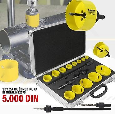 poklon za decka: Set za bušenje rupa – BI-METAL M22575 - Komplet testera za rupe (hole — 1