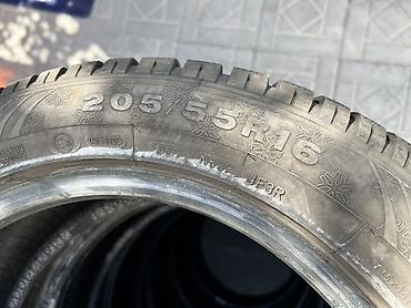 ат шины: Шины 205 / 55 / R 16, Всесезонная, Б/у, Пара, Германия, DUNLOP — 2