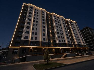 Продажа квартир: 1 комната, 53 м², Асанбай мкр Элитка, 9 этаж, ПСО (под самоотделку) — 1