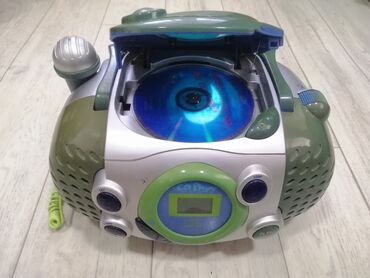 Minidisk və disk pleyerlər: Uşaq üçün CD pleyer və mikrofonlu karaoke qurğusu - Rənglər — 4