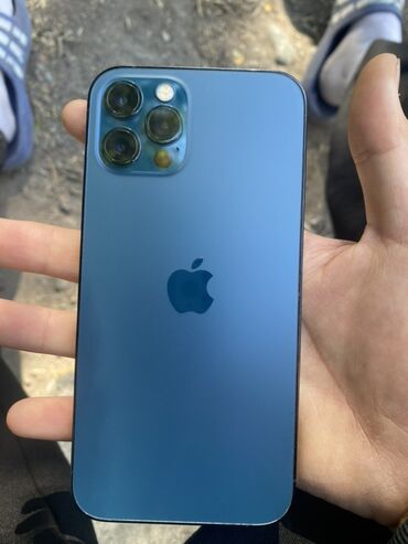 красивые номера телефонов: IPhone 12 Pro, Б/у, 128 ГБ, Pacific Blue