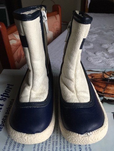 Za devojčice: Čizme za sneg, Size: 24, bоја - Bela