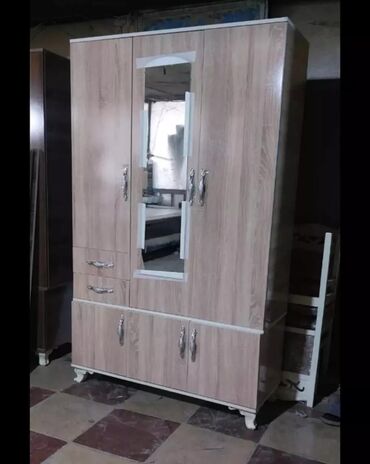 Dolablar: Yeni, Açılan, 3 qapılı Düz dolab, Qarderob, paltar dolabı, Azərbaycan — 8