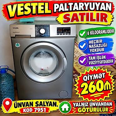 poco x3 gt: VESTEL paltaryuyan maşın - Yük tutumu: 6 kq - Sürət: 1000 dövr/dəq — 1