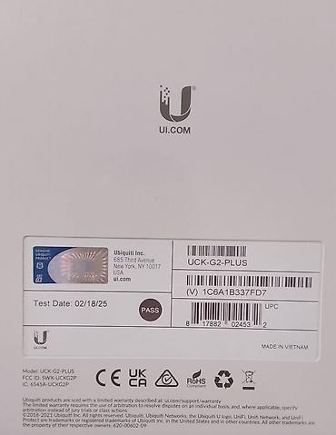 tab s9 ultra: TAM YENİ. QUTUDA VƏ SELLOFANI ÜZƏRİNDƏ. Ubiquiti UniFi Cloud Key Gen2 — 2