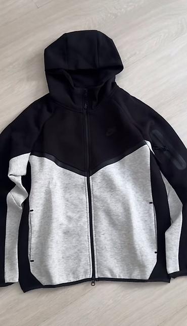 nike tech flece: Спортивный костюм Nike Tech Fleece (серый/черный) - Комплект: худи на — 2