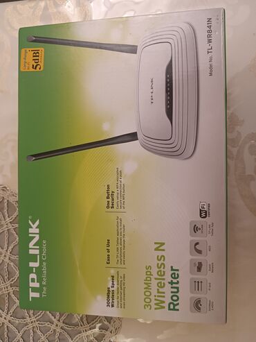 Modemlər və şəbəkə avadanlıqları: TP-Link, Wireless router. Az işlənmiş. Keyfiyyətli modemdir lalafo.az -da Modemlər və şəbəkə avadanlıqları: TP-Link, Wireless router. Az işlənmiş. Keyfiyyətli modemdir