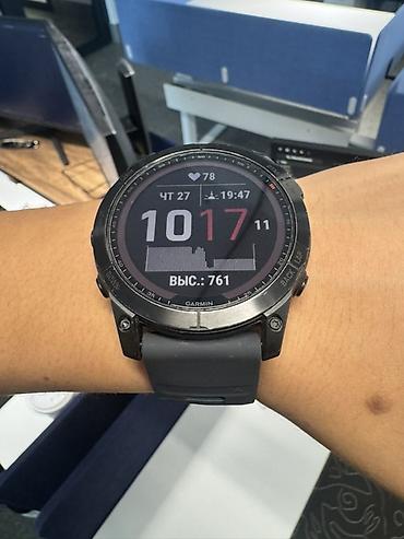 Garmin: Garmin Fenix 7X Sapphire Solar В отличном состоянии Срочно Пишите — 2