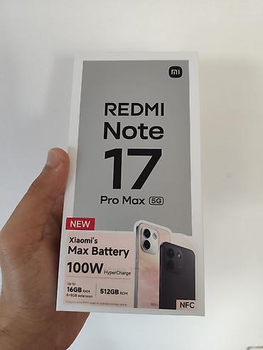 note 8t: Xiaomi 512 GB, 
 Zəmanət — 1