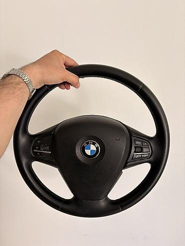 opel disk r16: BMW sükan çarxı – çoxfunksiyalı, dəri örtüklü - Marka/model: BMW — 1