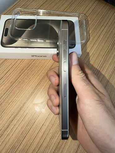 iphone 15 replika: IPhone 15 Pro, 256 GB, Natural Titanium, Face ID — 3