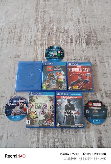 ефутбол аккаунт: Обмен игр PS4 (6 моих на 6 ваших) / Spider-Man, Uncharted 4, LEGO — 1