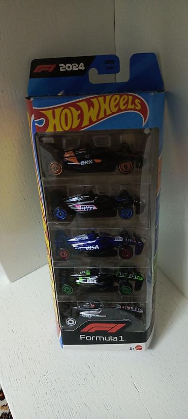hot wheels formula 1: Hot Wheels 5-li die-cast maşın dəsti 1) Formula 1 2024 dəsti - Rəsmi — 1
