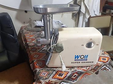 kabab sekilleri: Wolf Germany Super Grinder ətçəkən maşın - Elektrik ətçəkən: “Wolf — 2